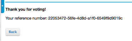 Example: Student reference number.