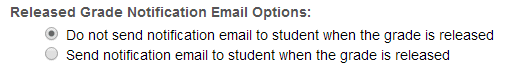 Submission notification.