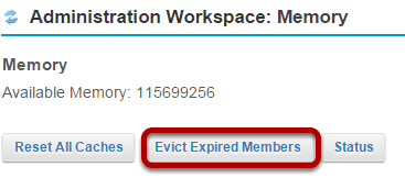 Click Evict Expired Members.