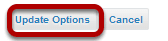 Click Update Options to save your settings.