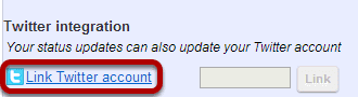 Manage Twitter integration.